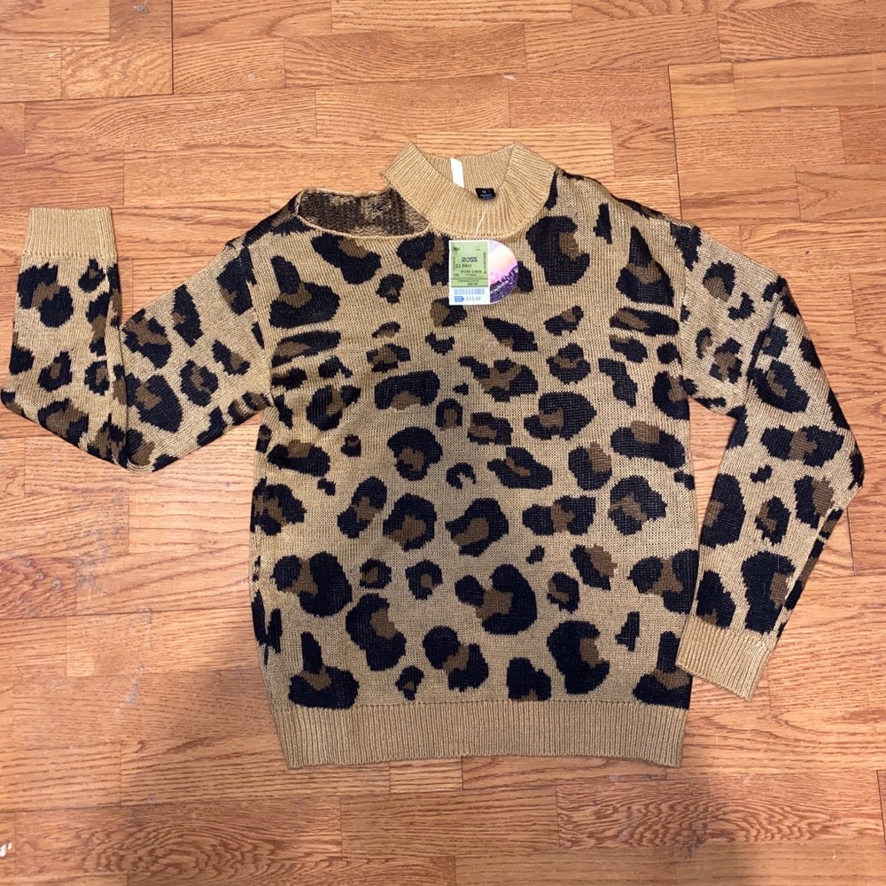 Cheetah sweater